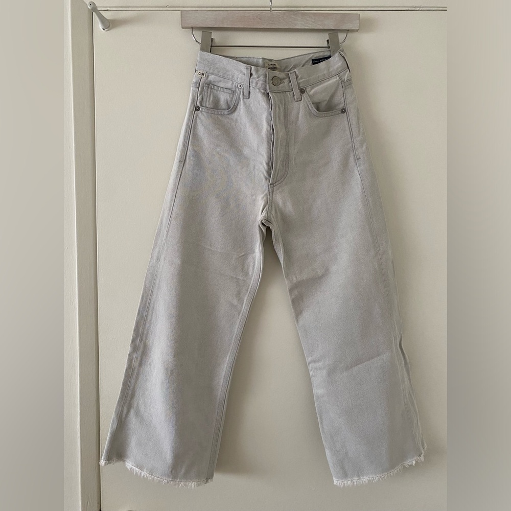 Citizens of Humanity Emma High Rise Wide Leg Crop 23